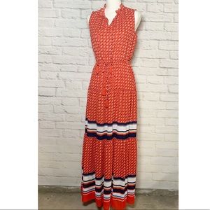 NWT Womens Charter Club tiered maxi dress